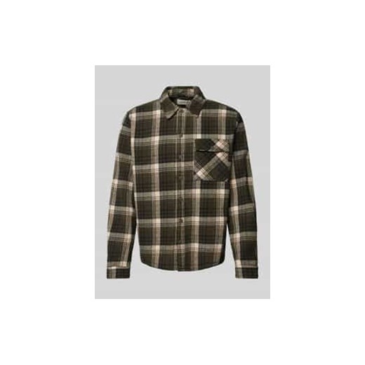 Koszula casualowa regular fit z kołnierzykiem typu kent ze sklepu Peek&Cloppenburg  w kategorii Koszule męskie - zdjęcie 177829625
