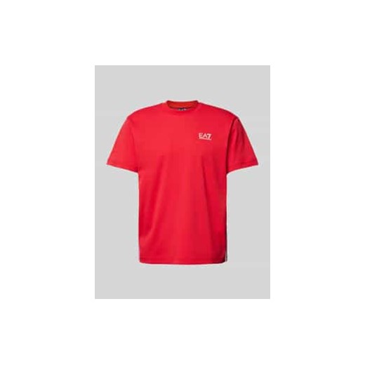 T-shirt z nadrukiem z logo ze sklepu Peek&Cloppenburg  w kategorii T-shirty męskie - zdjęcie 177829727