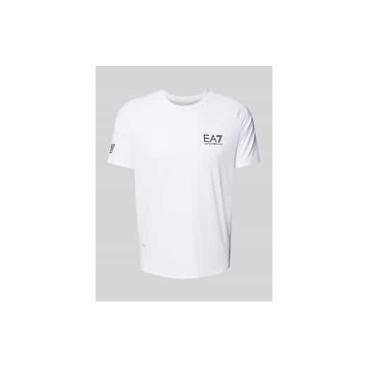 T-shirt z nadrukiem z logo model ‘VENTUS7’ ze sklepu Peek&Cloppenburg  w kategorii T-shirty męskie - zdjęcie 177829765