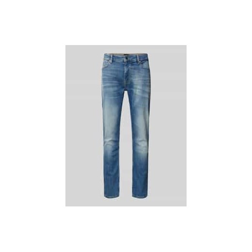 Jeansy o kroju slim fit z 5 kieszeniami model ‘DELAWARE’ ze sklepu Peek&Cloppenburg  w kategorii Jeansy męskie - zdjęcie 177829797