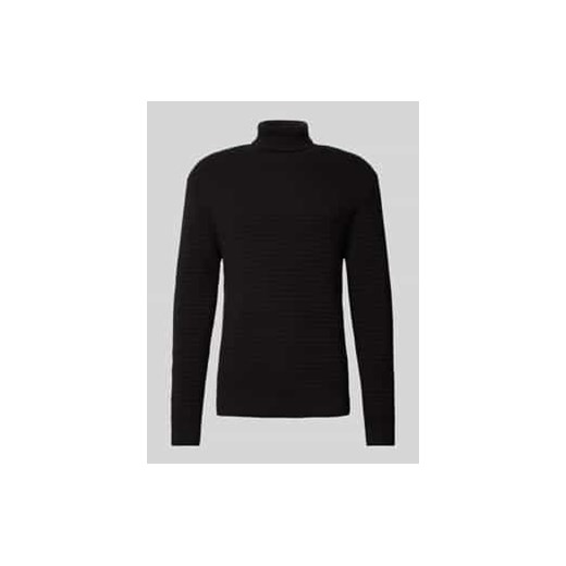 Sweter z dzianiny z golfem model ‘THEO’ ze sklepu Peek&Cloppenburg  w kategorii Swetry męskie - zdjęcie 177830079