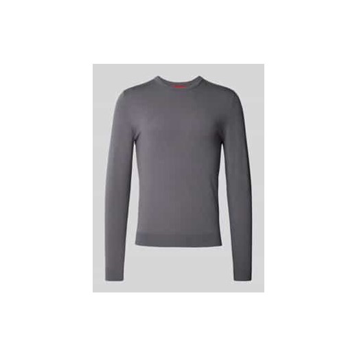 Sweter z dzianiny z okrągłym dekoltem model ‘San Cody’ ze sklepu Peek&Cloppenburg  w kategorii Swetry męskie - zdjęcie 177830095