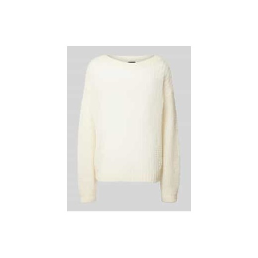 Sweter z dzianiny z okrągłym dekoltem model ‘Fablura’ ze sklepu Peek&Cloppenburg  w kategorii Swetry damskie - zdjęcie 177830138