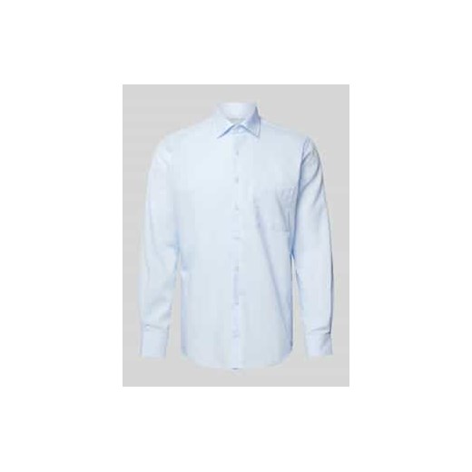 Koszula biznesowa o kroju regular fit z popeliny ze sklepu Peek&Cloppenburg  w kategorii Koszule męskie - zdjęcie 177830329