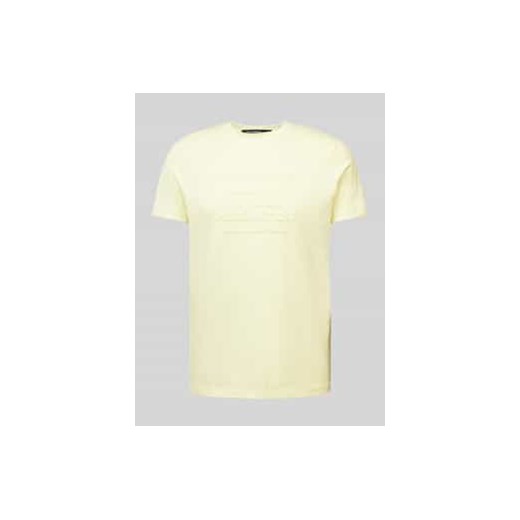 T-shirt z detalem z logo ze sklepu Peek&Cloppenburg  w kategorii T-shirty męskie - zdjęcie 177830805