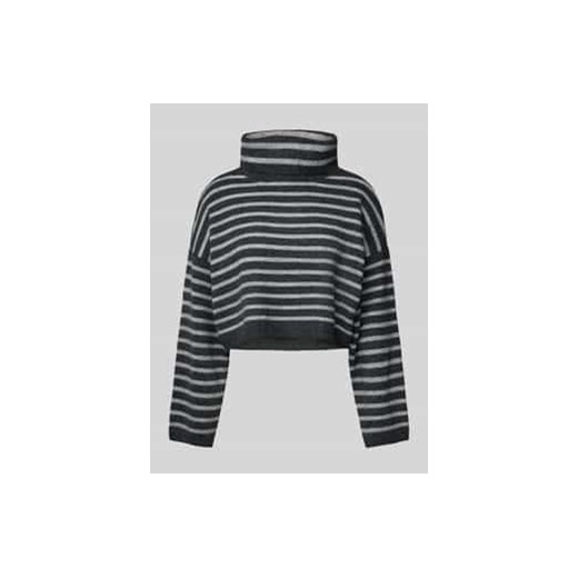 Sweter krótki z dzianiny z golfem model ‘TALIO’ ze sklepu Peek&Cloppenburg  w kategorii Swetry damskie - zdjęcie 177830926