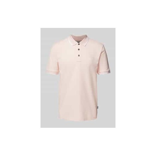 Koszulka polo z nadrukiem z logo model ‘Parlay’ ze sklepu Peek&Cloppenburg  w kategorii T-shirty męskie - zdjęcie 177831585