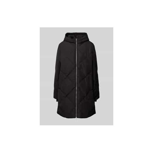 Płaszcz pikowany o kroju comfort fit z wszytym kapturem model ‘NORA’ ze sklepu Peek&Cloppenburg  w kategorii Płaszcze damskie - zdjęcie 177831767