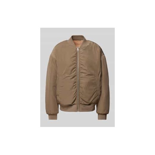 Bluzon o kroju regular fit ze stójką i wpuszczanymi kieszeniami ze sklepu Peek&Cloppenburg  w kategorii Kurtki damskie - zdjęcie 177831775