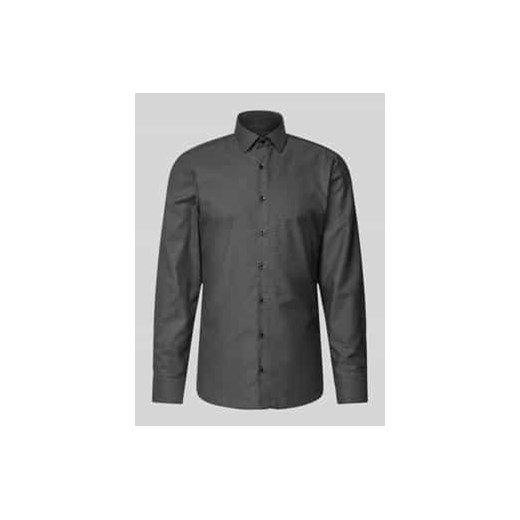 Koszula biznesowa o kroju slim fit z kołnierzykiem typu kent ze sklepu Peek&Cloppenburg  w kategorii Koszule męskie - zdjęcie 177831857