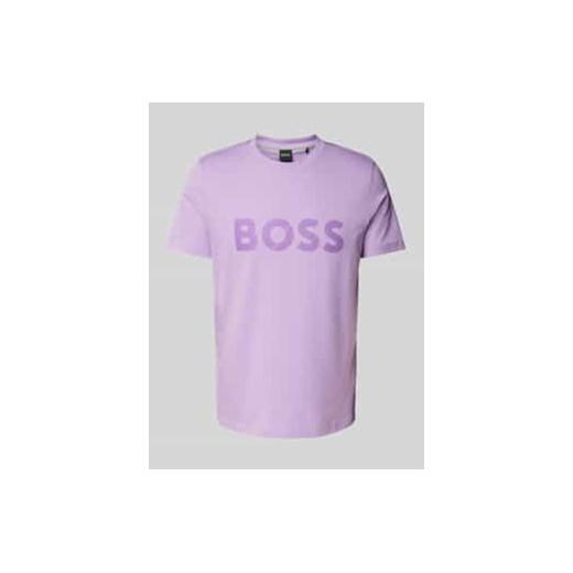T-shirt z nadrukiem z logo ze sklepu Peek&Cloppenburg  w kategorii T-shirty męskie - zdjęcie 177831939