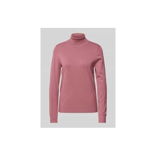 Sweter z dzianiny z golfem ze sklepu Peek&Cloppenburg  w kategorii Swetry damskie - zdjęcie 177832329