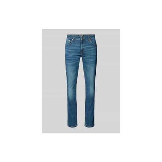Jeansy o kroju slim fit z 5 kieszeniami model ‘LOOM’ ze sklepu Peek&Cloppenburg  w kategorii Jeansy męskie - zdjęcie 177832598