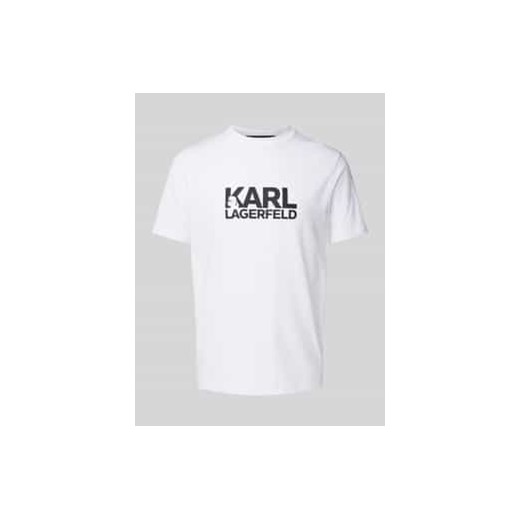T-shirt z nadrukiem z logo ze sklepu Peek&Cloppenburg  w kategorii T-shirty męskie - zdjęcie 177832717