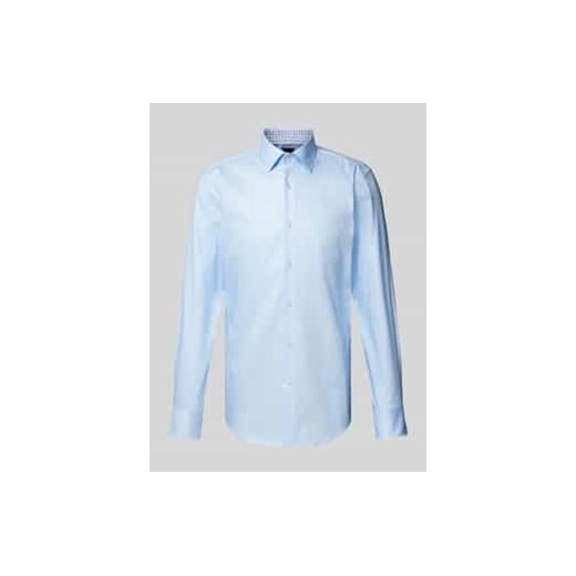Koszula biznesowa o kroju slim fit z listwą guzikową model ‘Hank’ ze sklepu Peek&Cloppenburg  w kategorii Koszule męskie - zdjęcie 177832895
