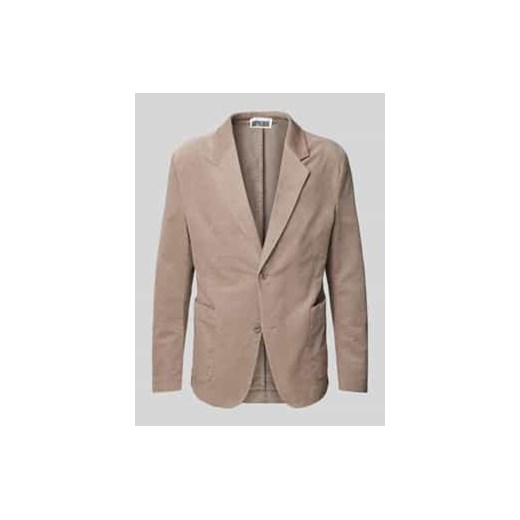 Marynarka o kroju slim fit z kołnierzem z połami model ‘Marls’ ze sklepu Peek&Cloppenburg  w kategorii Marynarki męskie - zdjęcie 177832899