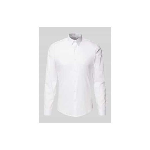 Koszula casualowa o kroju slim fit z kołnierzykiem typu kent ze sklepu Peek&Cloppenburg  w kategorii Koszule męskie - zdjęcie 177833047