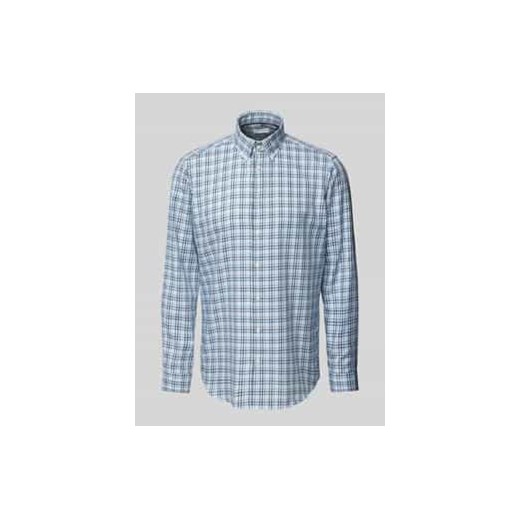 Koszula biznesowa o kroju regular fit z listwą guzikową ze sklepu Peek&Cloppenburg  w kategorii Koszule męskie - zdjęcie 177833218