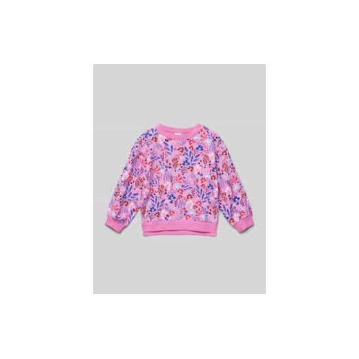 Bluza z prążkowanymi wykończeniami model ‘NIRANA’ ze sklepu Peek&Cloppenburg  w kategorii Bluzy dziewczęce - zdjęcie 177833477