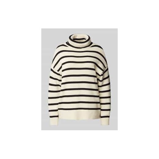 Golf o kroju oversized z bawełny model ‘QUEENIE’ ze sklepu Peek&Cloppenburg  w kategorii Swetry damskie - zdjęcie 177833727