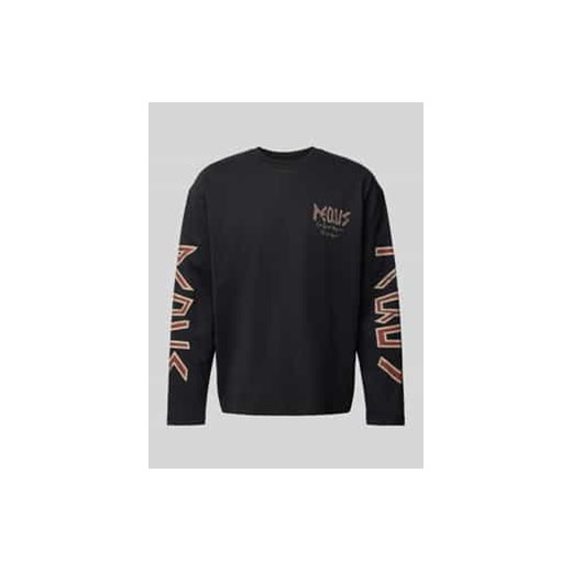 Bluzka z długim rękawem z nadrukami z logo model ‘Ancient Love Story’ ze sklepu Peek&Cloppenburg  w kategorii T-shirty męskie - zdjęcie 177833827