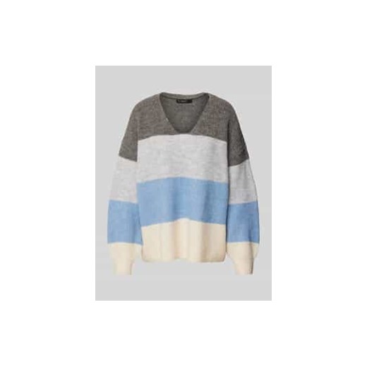 Sweter z dzianiny o luźnym kroju z dodatkiem wełny model ‘DESMA’ ze sklepu Peek&Cloppenburg  w kategorii Swetry damskie - zdjęcie 177833869