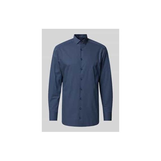 Koszula biznesowa o kroju Modern Fit z kołnierzykiem typu kent ze sklepu Peek&Cloppenburg  w kategorii Koszule męskie - zdjęcie 177834196