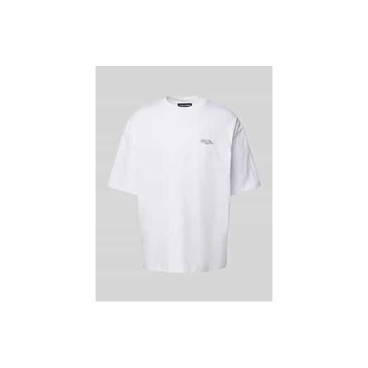 T-shirt o kroju oversized z nadrukiem z logo ze sklepu Peek&Cloppenburg  w kategorii T-shirty męskie - zdjęcie 177834378