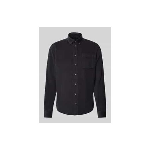 Koszula sztruksowa o kroju regular fit z kołnierzykiem typu button down model ‘ANTON’ ze sklepu Peek&Cloppenburg  w kategorii Koszule męskie - zdjęcie 177834388