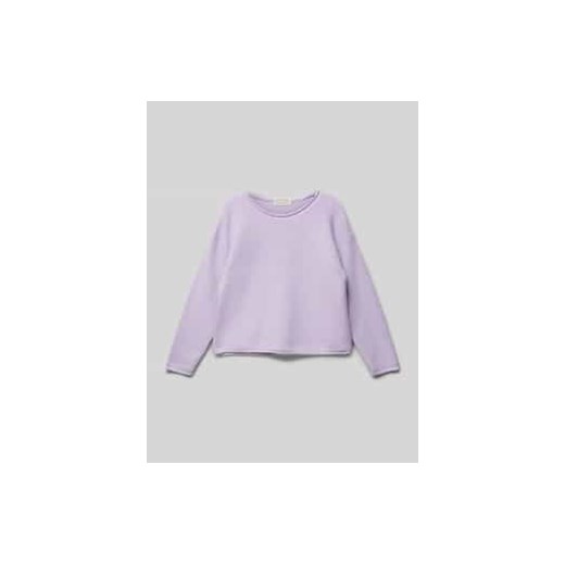 Sweter z wiskozy z okrągłym dekoltem ze sklepu Peek&Cloppenburg  w kategorii Swetry damskie - zdjęcie 177834436