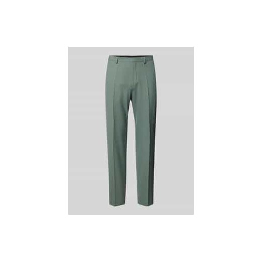 Spodnie do garnituru o kroju regular fit z mieszanki wełny z zakładkami w pasie model ‘Hesten’ ze sklepu Peek&Cloppenburg  w kategorii Spodnie męskie - zdjęcie 177834678