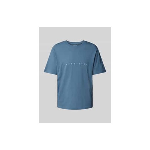 T-shirt z nadrukiem z logo model ‘STAR’ ze sklepu Peek&Cloppenburg  w kategorii T-shirty męskie - zdjęcie 177834797