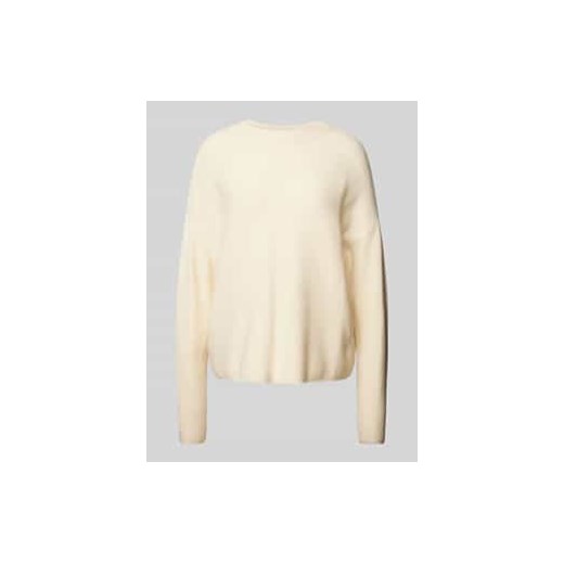 Sweter z dzianiny z okrągłym dekoltem model ‘MERINAA’ ze sklepu Peek&Cloppenburg  w kategorii Swetry damskie - zdjęcie 177835177