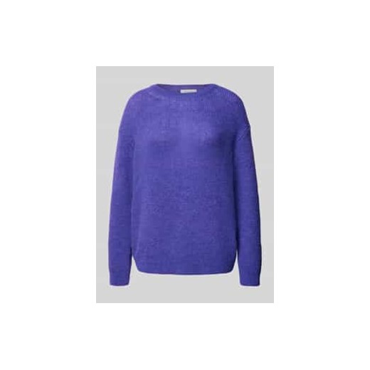 Sweter z dzianiny z obniżonymi ramionami ze sklepu Peek&Cloppenburg  w kategorii Swetry damskie - zdjęcie 177835279