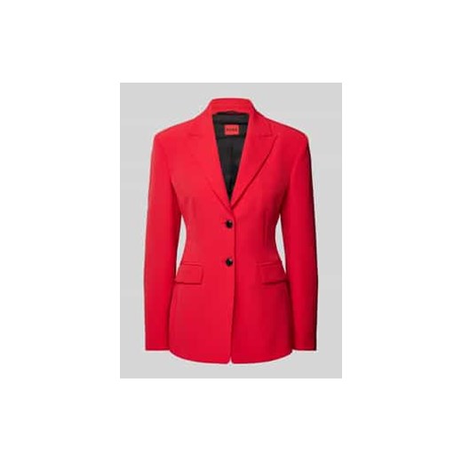 Żakiet o kroju slim fit z kołnierzem z połami model ‘Asmalla’ ze sklepu Peek&Cloppenburg  w kategorii Marynarki damskie - zdjęcie 177835305