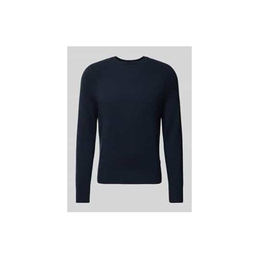 Sweter z dzianiny z okrągłym dekoltem model ‘EMALVO’ ze sklepu Peek&Cloppenburg  w kategorii Swetry męskie - zdjęcie 177835618