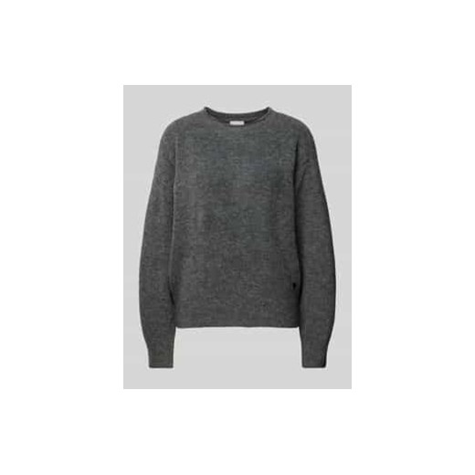 Sweter z dzianiny z okrągłym dekoltem model ‘IRMA’ ze sklepu Peek&Cloppenburg  w kategorii Swetry damskie - zdjęcie 177835885