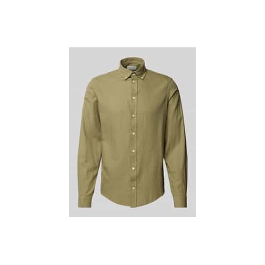 Koszula casualowa o kroju regular fit z kołnierzykiem typu button down model ‘ANTON’ ze sklepu Peek&Cloppenburg  w kategorii Koszule męskie - zdjęcie 177835929