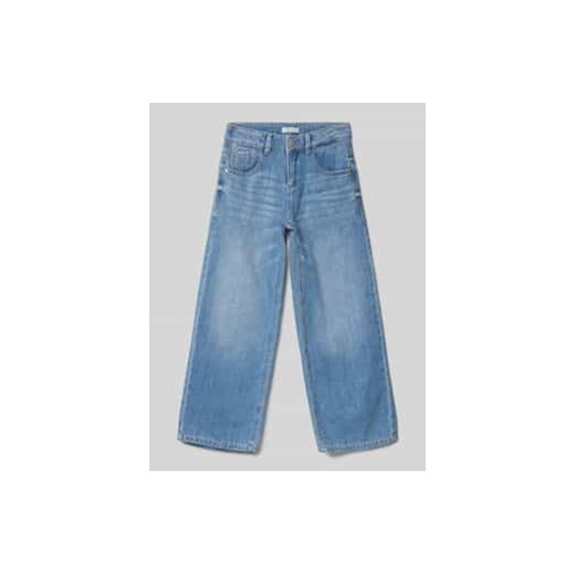 Jeansy o kroju baggy fit z wpuszczanymi kieszeniami model ‘FROSE’ ze sklepu Peek&Cloppenburg  w kategorii Spodnie dziewczęce - zdjęcie 177836015