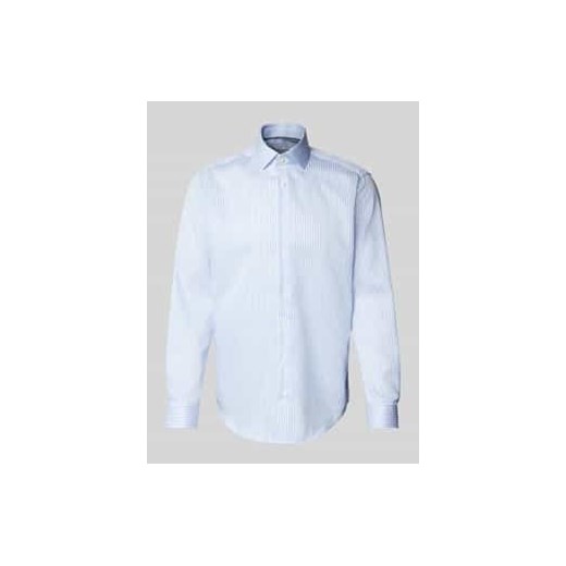 Koszula biznesowa o kroju regular fit z kołnierzykiem typu kent ze sklepu Peek&Cloppenburg  w kategorii Koszule męskie - zdjęcie 177836065