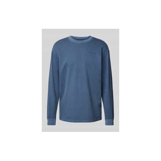 Bluzka z długim rękawem i nadrukiem z logo ze sklepu Peek&Cloppenburg  w kategorii T-shirty męskie - zdjęcie 177836116
