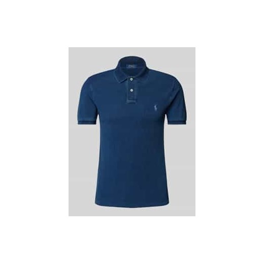 Koszulka polo z wyhaftowanym logo ze sklepu Peek&Cloppenburg  w kategorii T-shirty męskie - zdjęcie 177836166