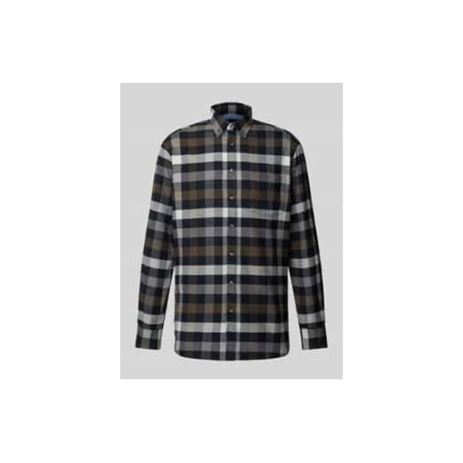 Koszula casualowa o kroju regular fit z kołnierzykiem typu button down ze sklepu Peek&Cloppenburg  w kategorii Koszule męskie - zdjęcie 177836188