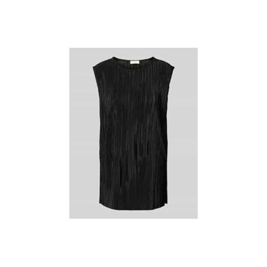 Top plisowany o kroju relaxed fit z dżerseju z efektem błyszczącym ze sklepu Peek&Cloppenburg  w kategorii Bluzki damskie - zdjęcie 177836206
