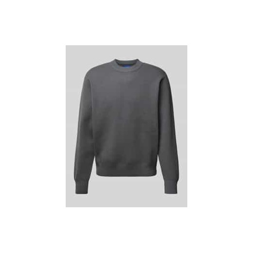 Sweter z dzianiny z nadrukiem z logo model ‘VESTERBRO’ ze sklepu Peek&Cloppenburg  w kategorii Swetry męskie - zdjęcie 177836499