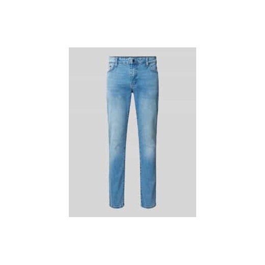 Jeansy o kroju slim fit z 5 kieszeniami model ‘Loom’ ze sklepu Peek&Cloppenburg  w kategorii Jeansy męskie - zdjęcie 177836749