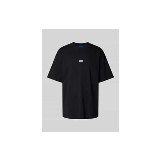 T-shirt o kroju oversized z wiskozy z nadrukiem z logo model ‘Nalono’ ze sklepu Peek&Cloppenburg  w kategorii T-shirty męskie - zdjęcie 177837028