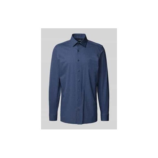 Koszula biznesowa o kroju Modern Fit z kołnierzykiem typu kent ze sklepu Peek&Cloppenburg  w kategorii Koszule męskie - zdjęcie 177837266