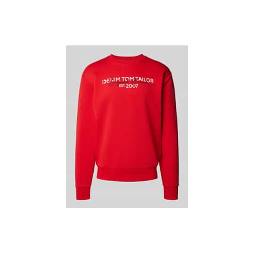 Bluza o kroju basic fit z napisem z logo ze sklepu Peek&Cloppenburg  w kategorii Bluzy męskie - zdjęcie 177837279