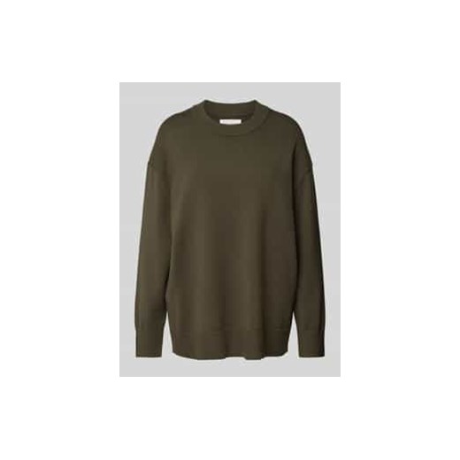 Sweter z dzianiny z obniżonymi ramionami ze sklepu Peek&Cloppenburg  w kategorii Swetry damskie - zdjęcie 177837305